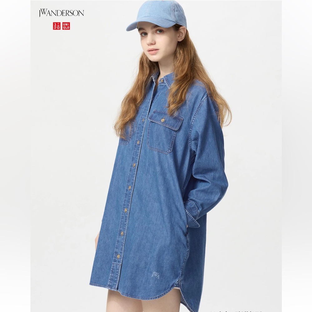 Uniqlo x JW Anderson Denim Shirt Dress